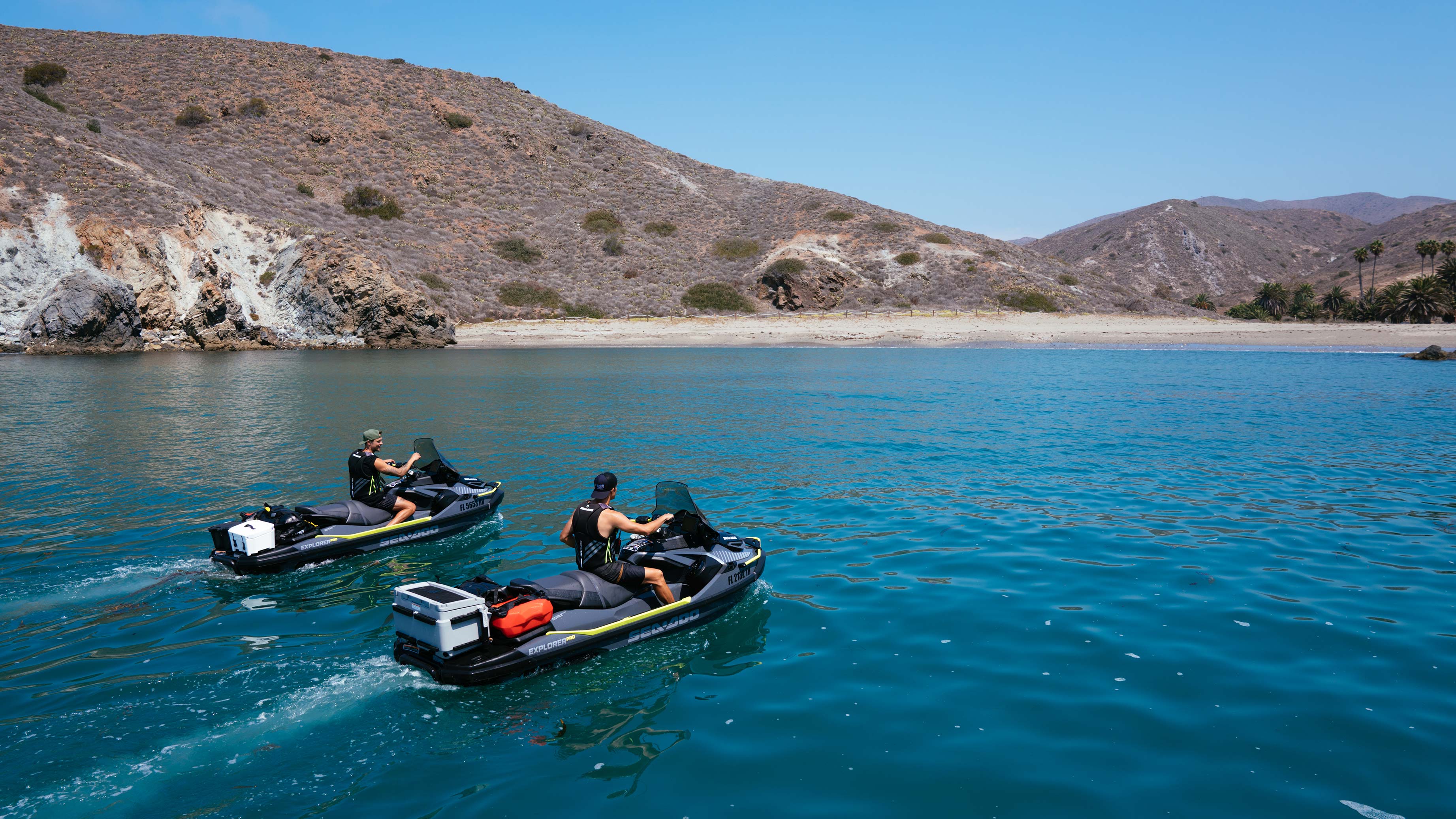 île catalina promenade en sea-doo