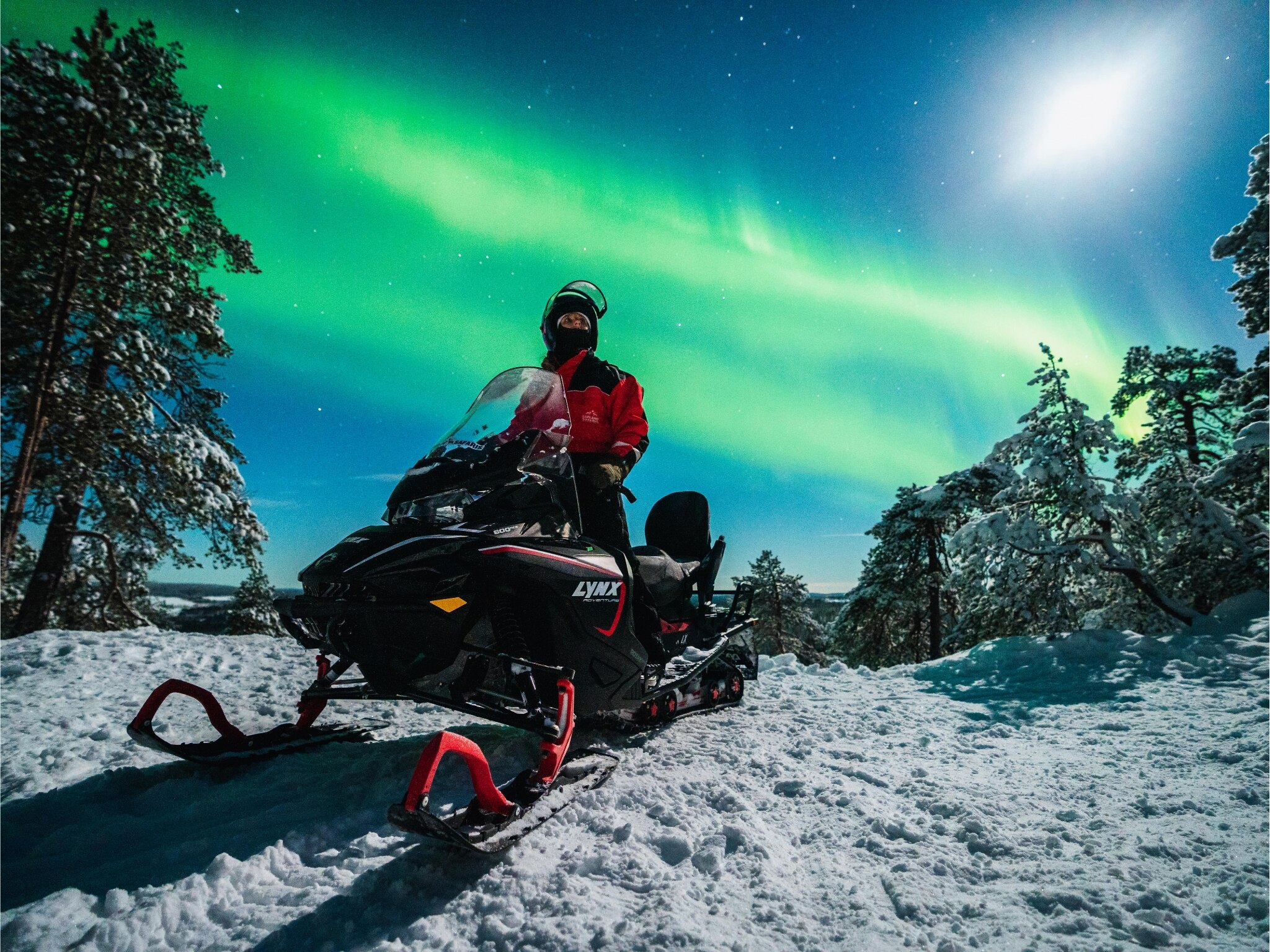 Un safari en motoneige de rêve en Laponie, FI - Uncharted Society Exclusive