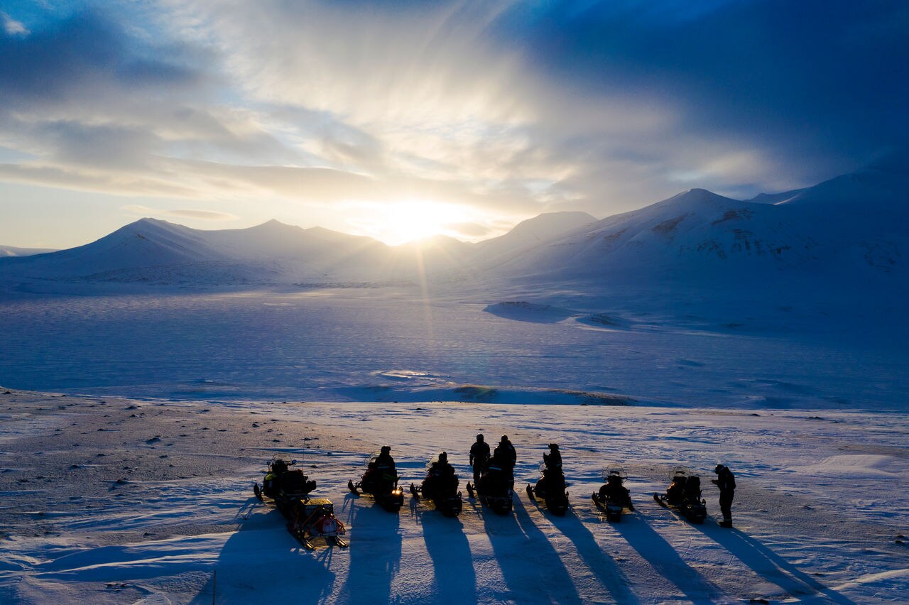 Snowmobile Safari to the East Coast with Svalbard Adventures - Uncharted Society