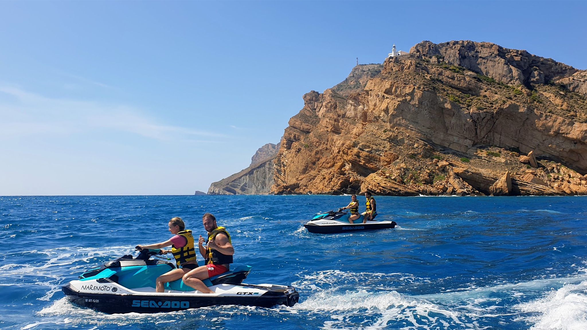 Sea-Doo on the sea 