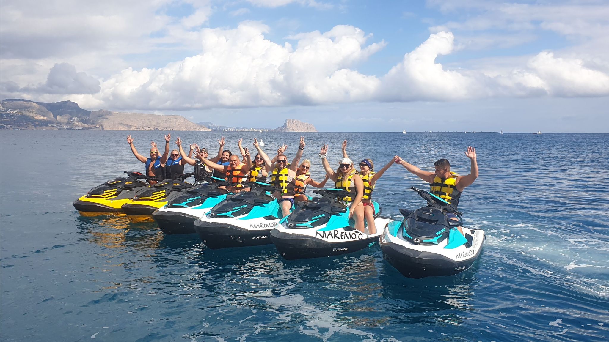 The 2023 Sea-Doo personal watercraft lineup trailer
