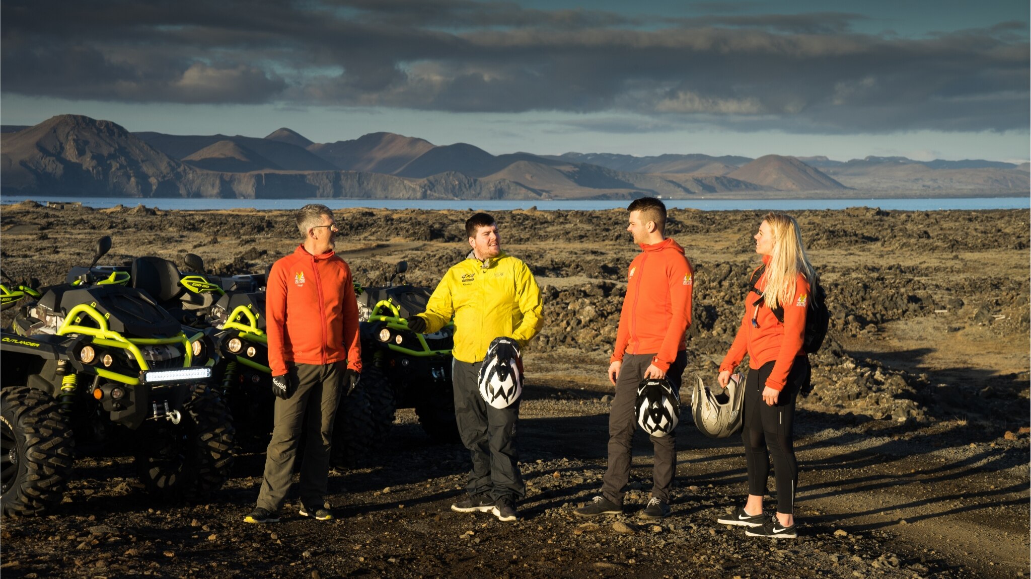 debriefing du groupe en islande