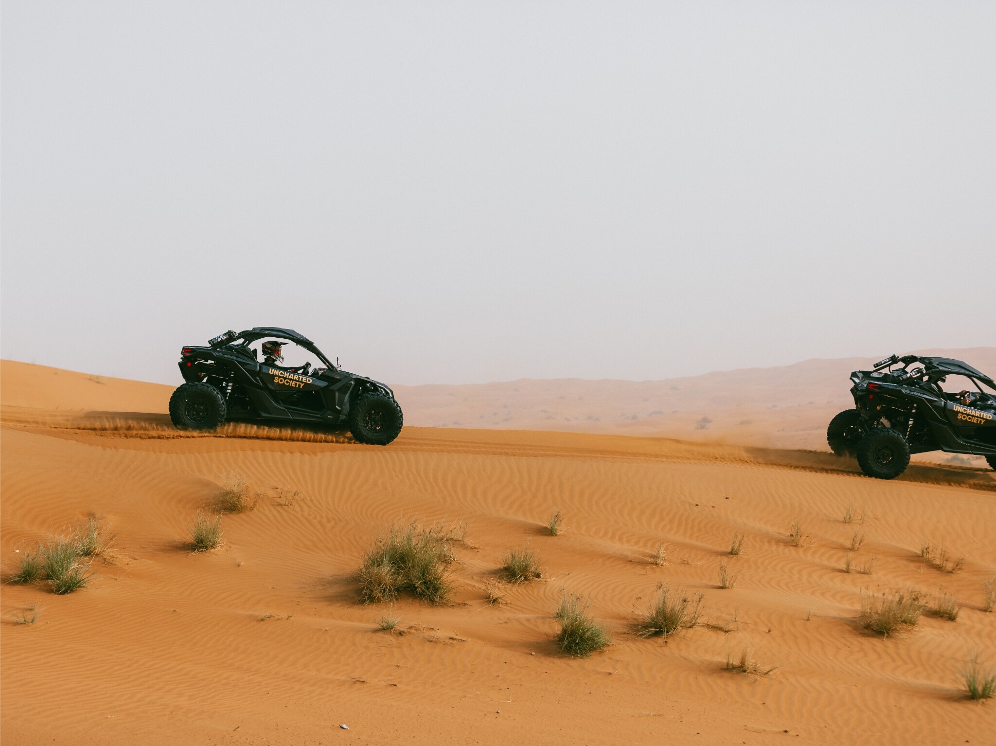 Faites un tour sur les dunes de sable du désert d'Arabie, Dubaï