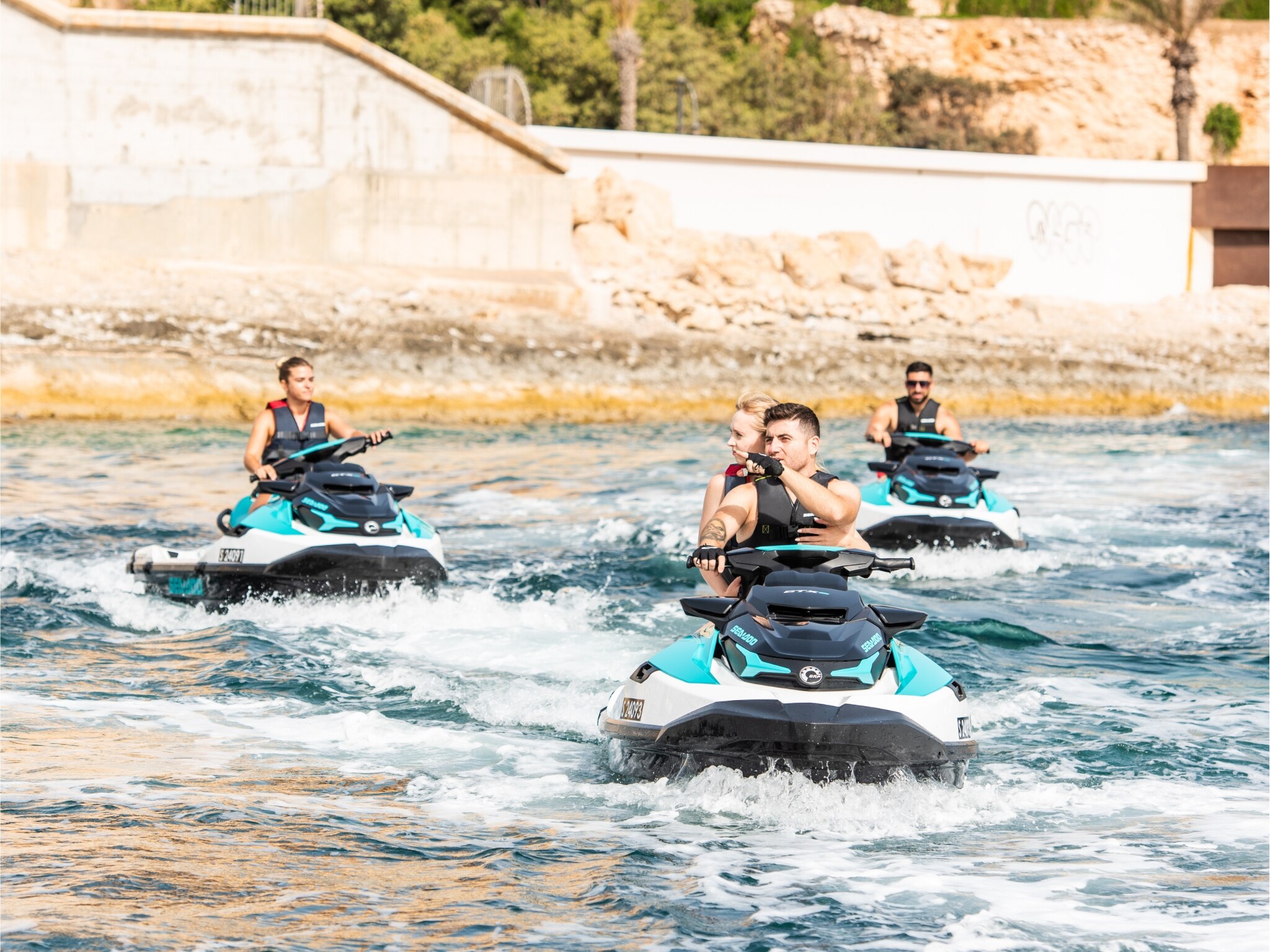 Adrenaline-filled adventure on the Mediterranean Sea, of the Maltese Archipelago