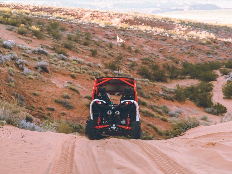 Maverick X3 dans le parc d'état de sand hollow