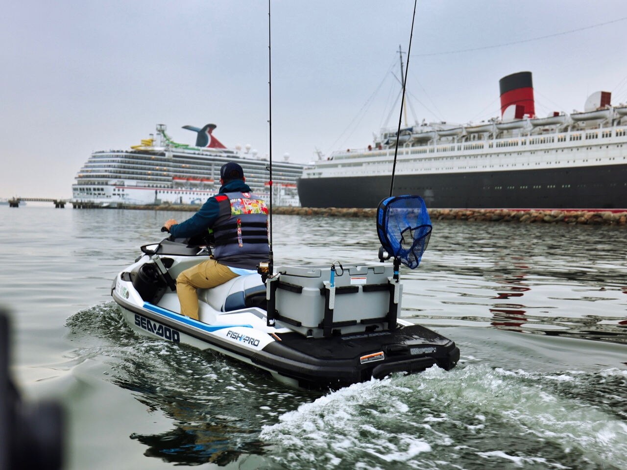 Half-Day Coastal Sea-Doo Fishing Experience in Southern California