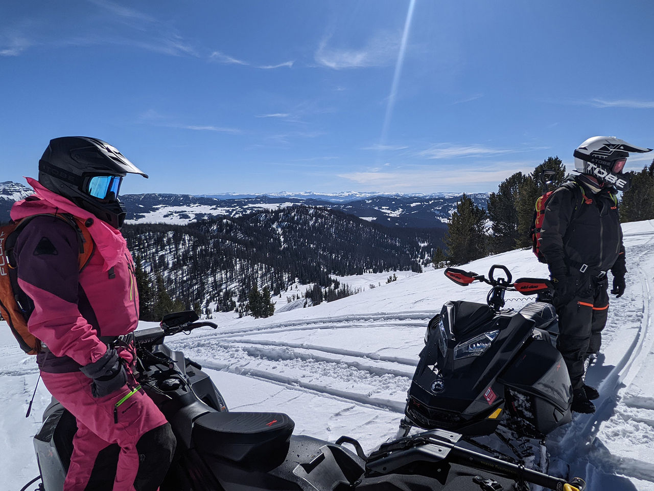 Pure Ski-Doo bliss in the backcountry of Laramie, WY