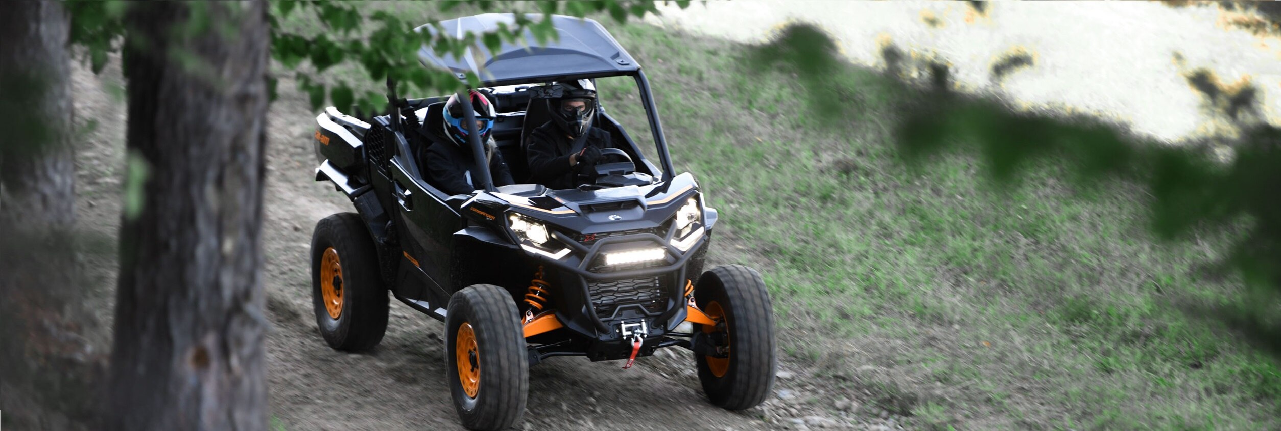 promenade en forêt Can-Am Commander
