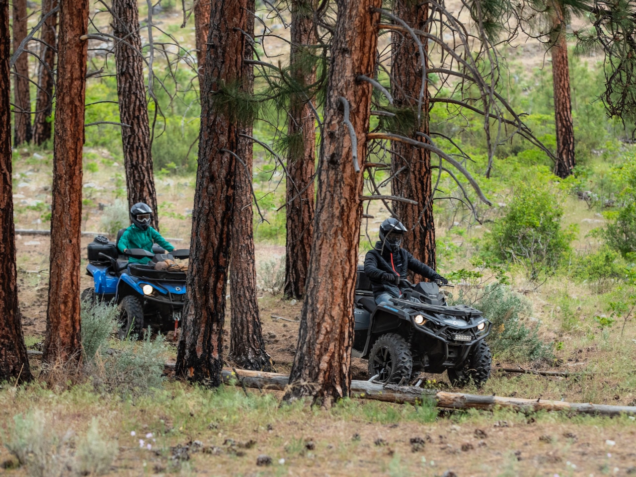 Take your Can-Am ATV into the beauty of Mont-Laurier, QC