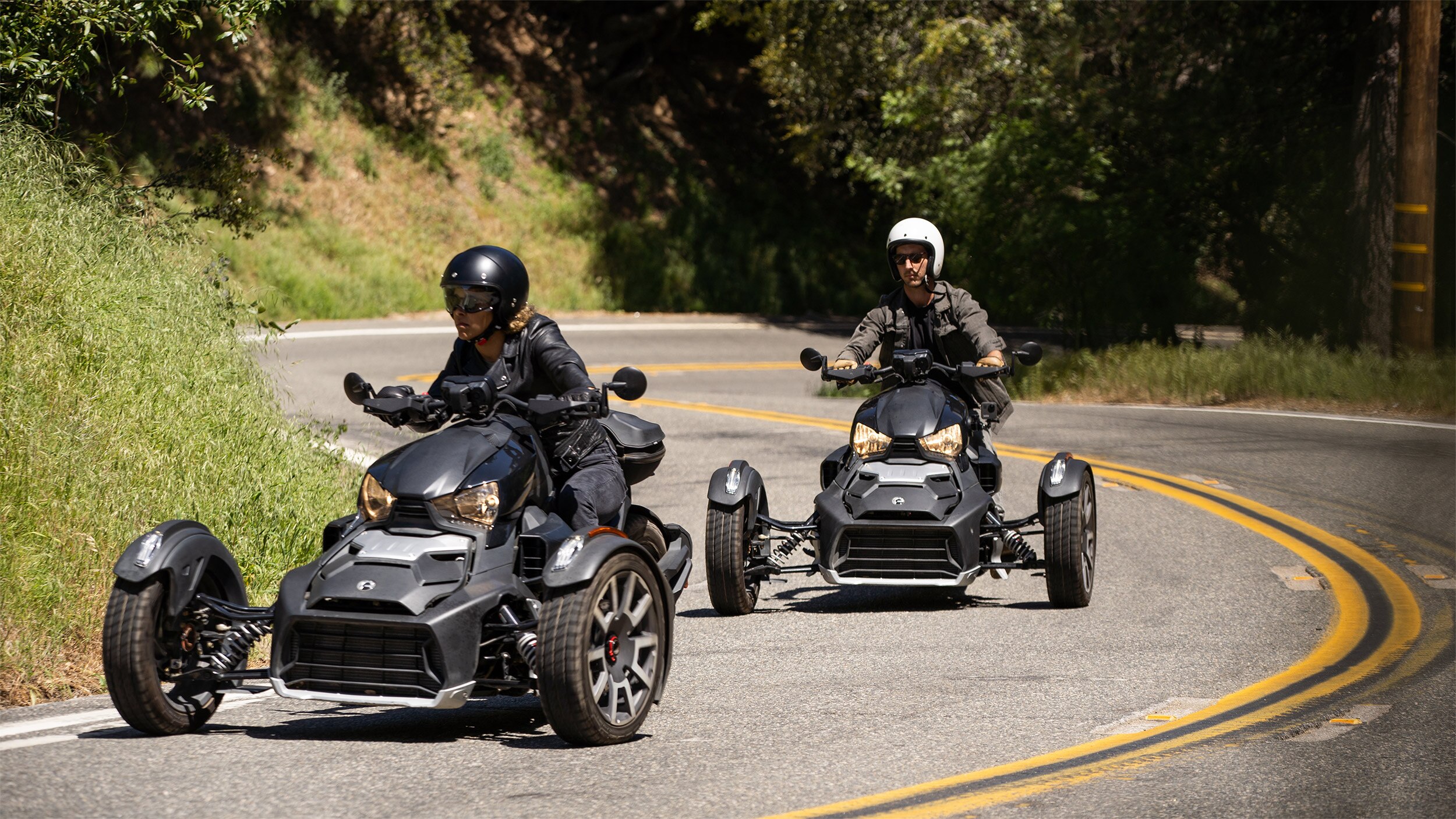 couple de conducteurs de Ryker