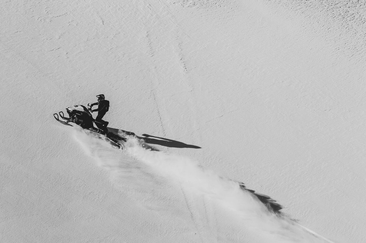 The 2023 Ski-Doo snowmobile lineup trailer