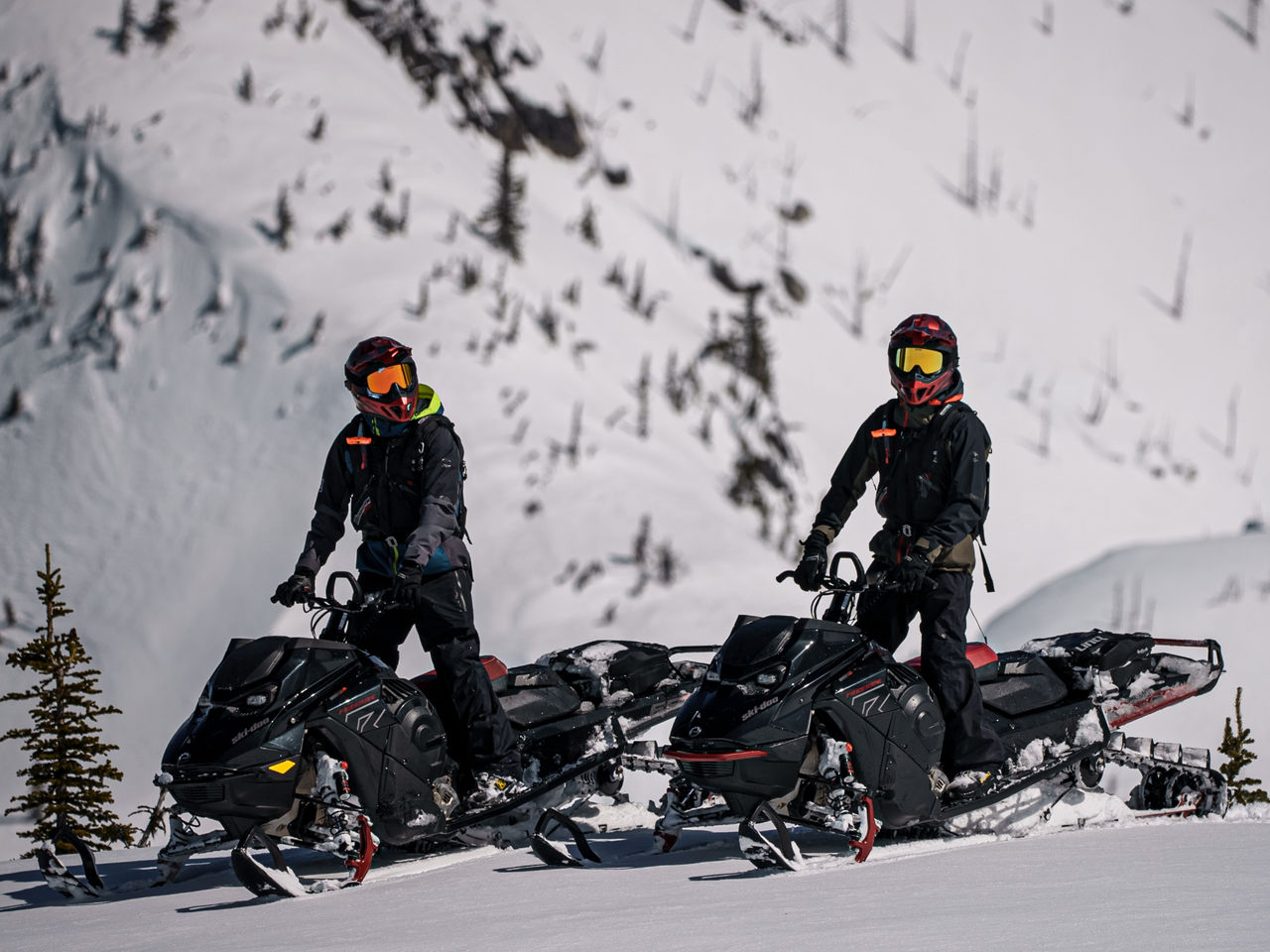 A full 5 days and nights of Ski-Doo mountain fun in Sicamous, BC