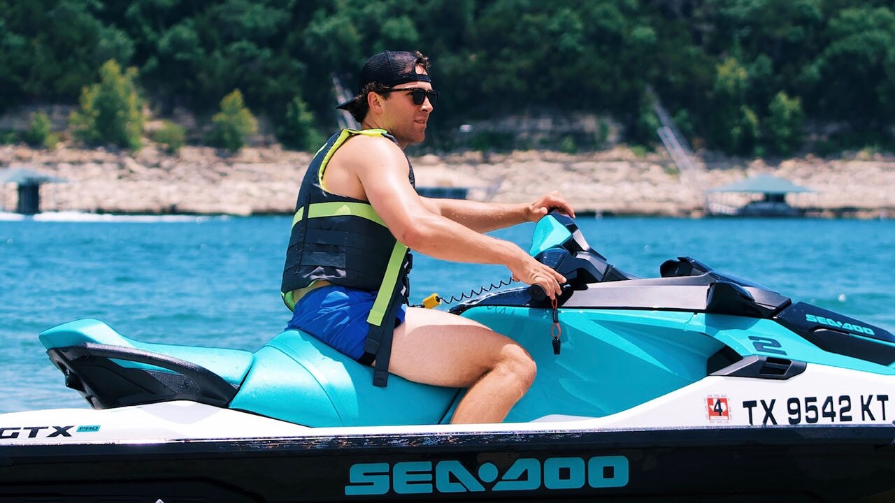 The 2023 Sea-Doo personal watercraft lineup trailer