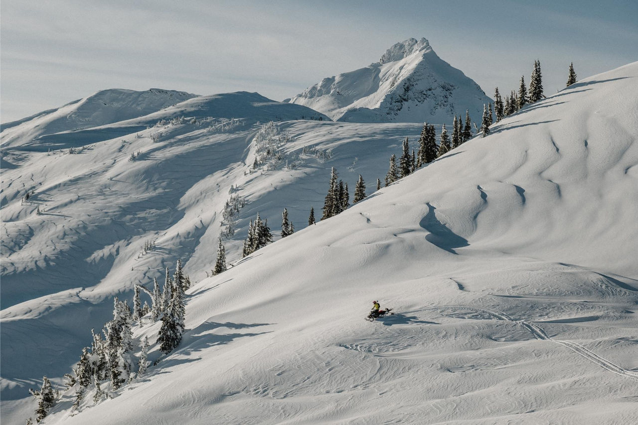 The 2023 Ski-Doo snowmobile lineup trailer