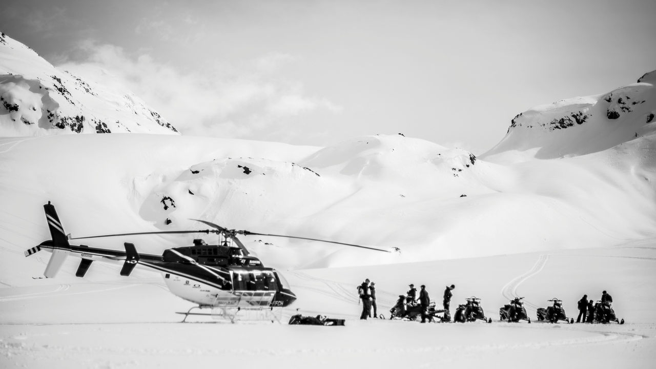 The 2023 Ski-Doo snowmobile lineup trailer