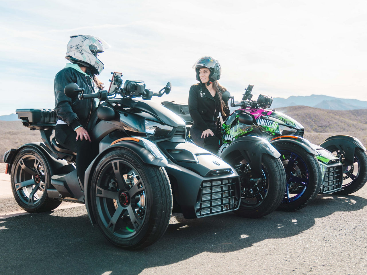 Women-only Can-Am Ryker ride in Las Vegas, NV