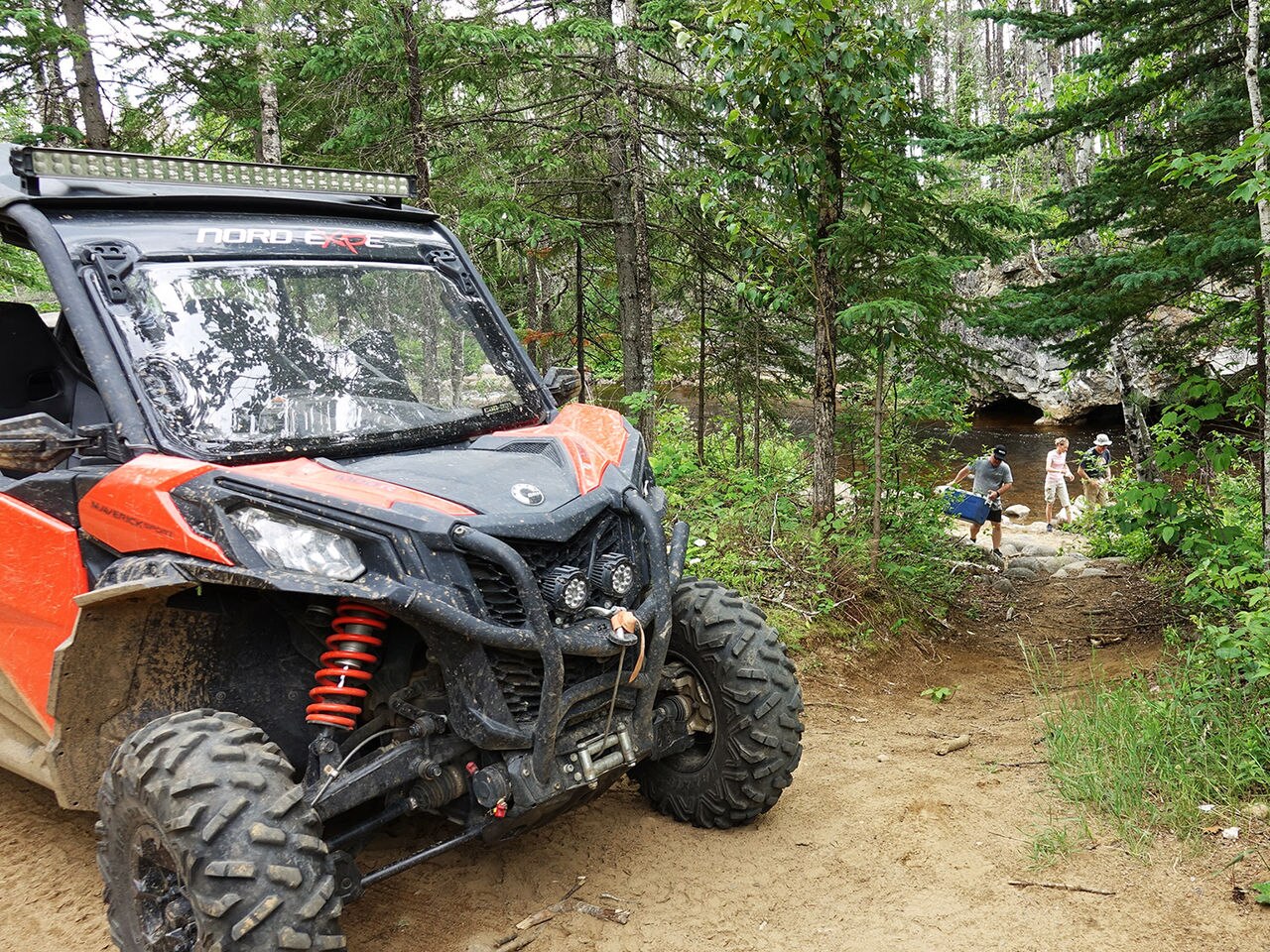 Can-Am in the forest