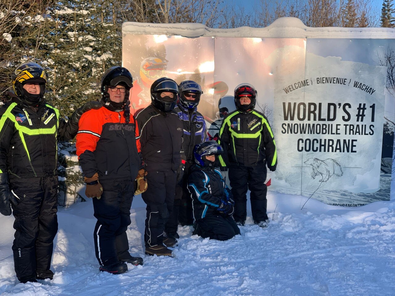 Visit Abitibi Canyon by Ski-Doo in northern Canada, Cochrane, ON