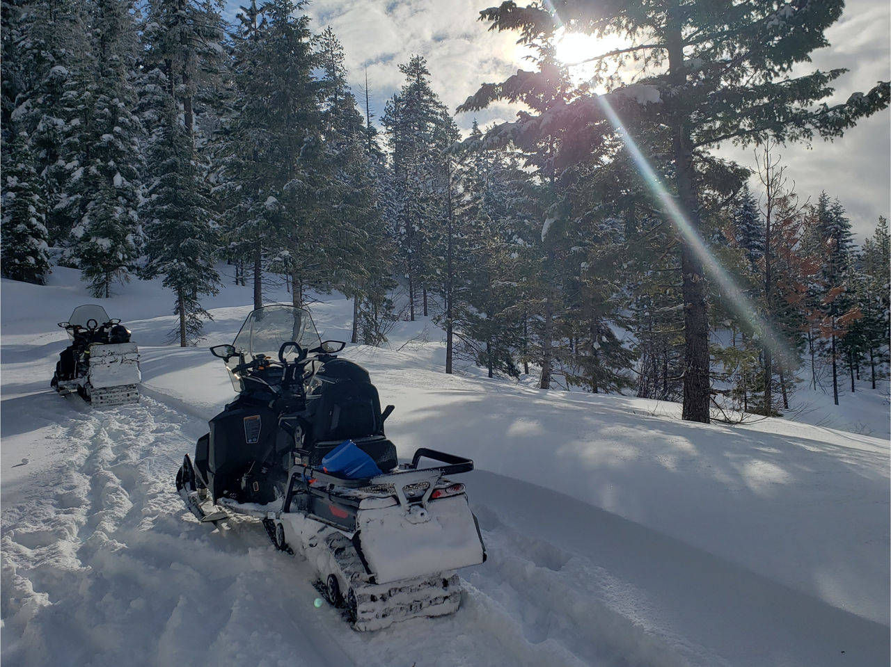 Enjoy privately guided Ski-Doo riding in Cambridge, ID