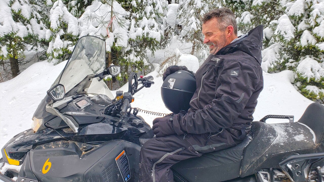The 2023 Ski-Doo snowmobile lineup trailer