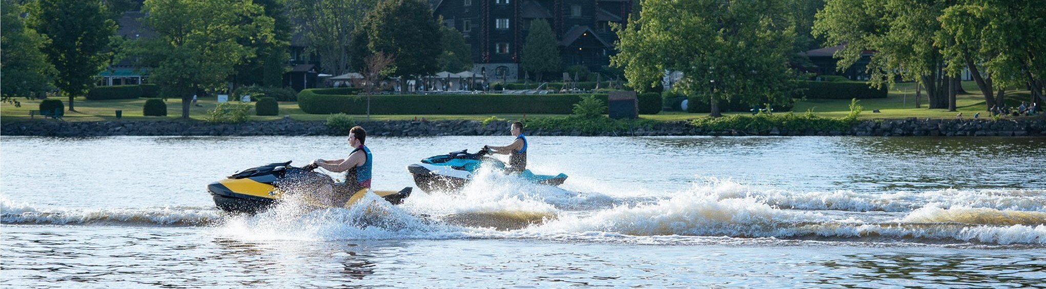 Sea-Doo riding in Montebello, Quebec