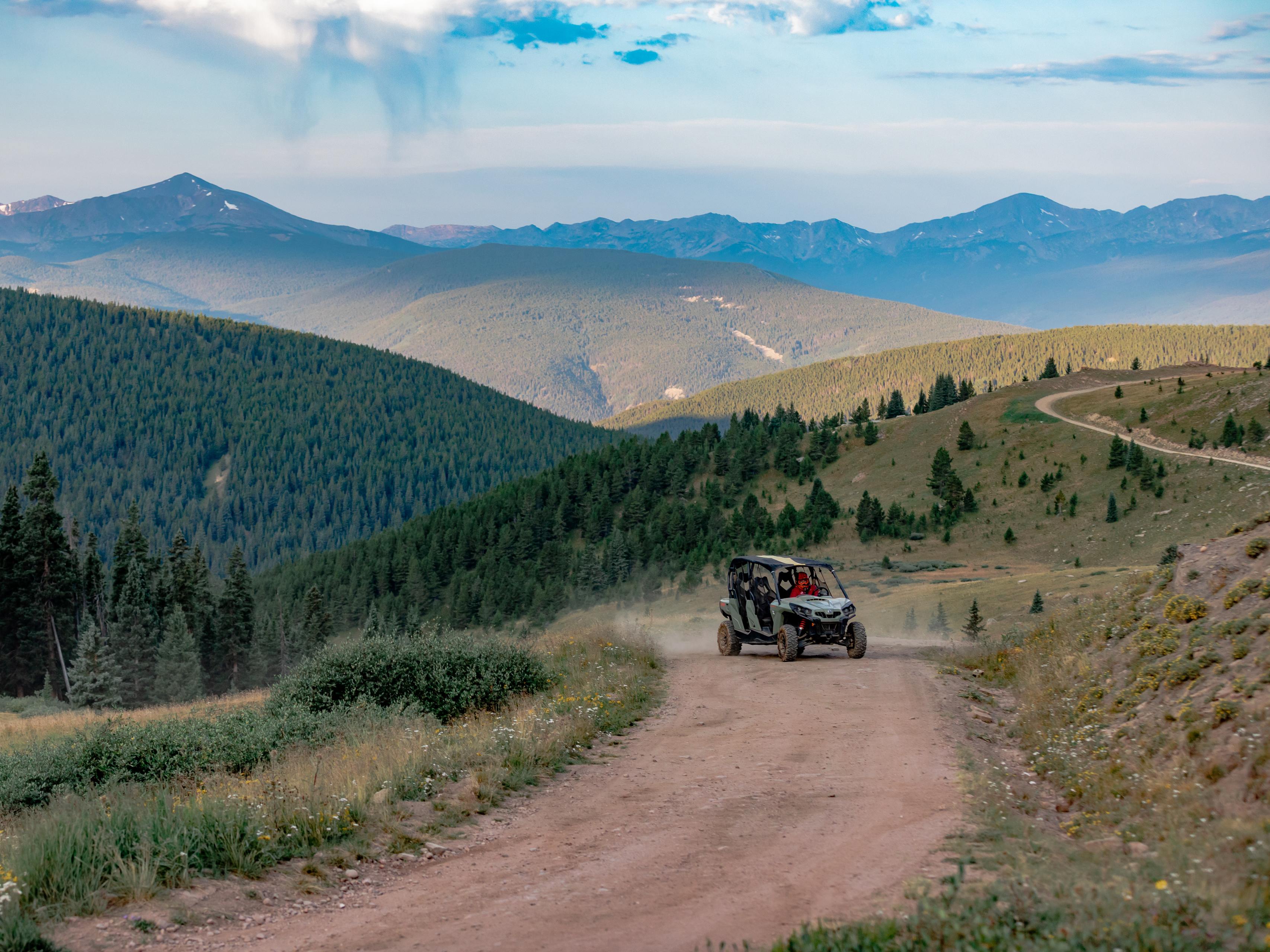 SSV ride in the mountains of Colorado