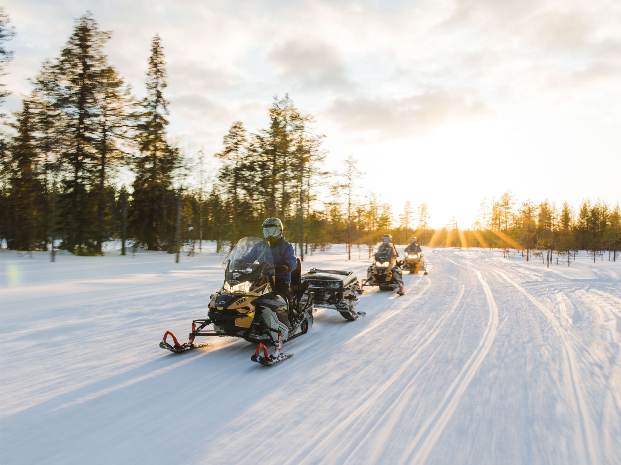 Evening Snowmobile Safari in the Lapland, FI - Uncharted Society Exclusive