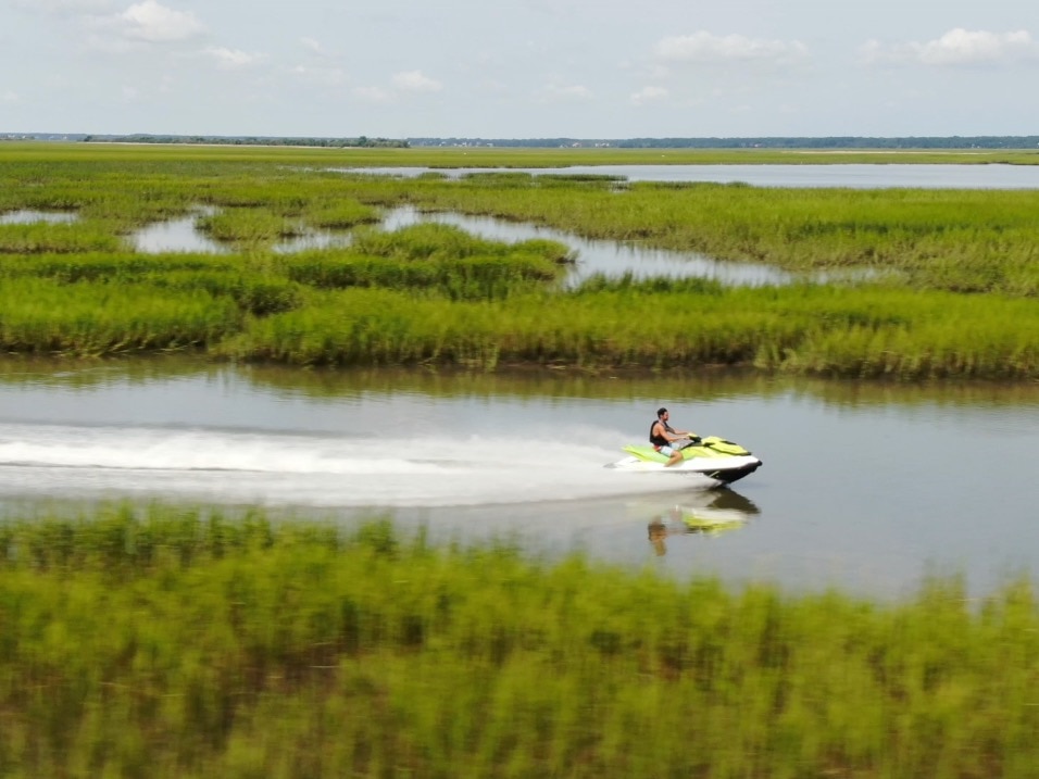 Hop on a water adventure in Isle of Palms, SC