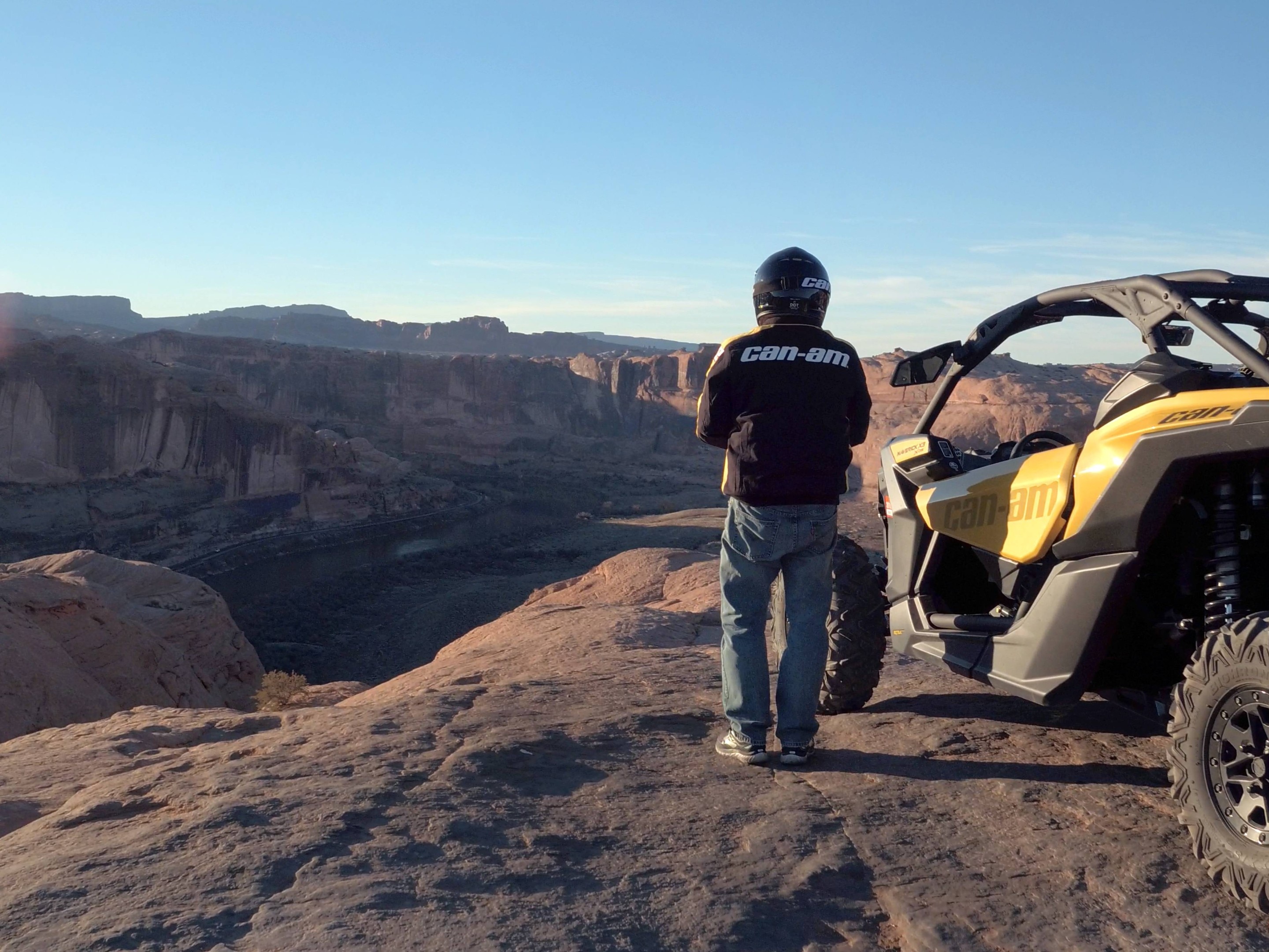 The way to heaven is through Hell's Revenge, Moab, UT