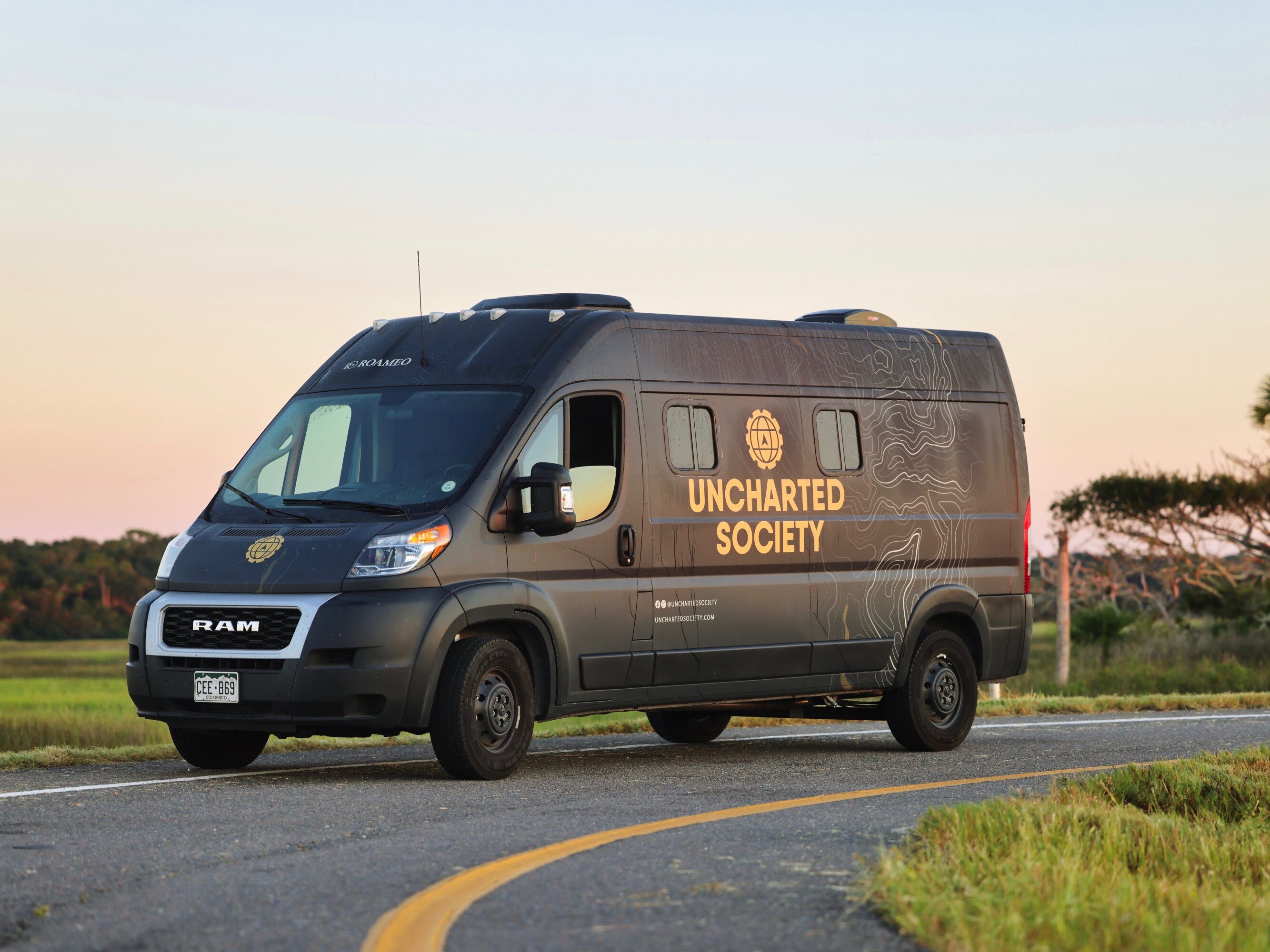 A captain, his van, 3 months, 25 stops, over 9 750  miles
