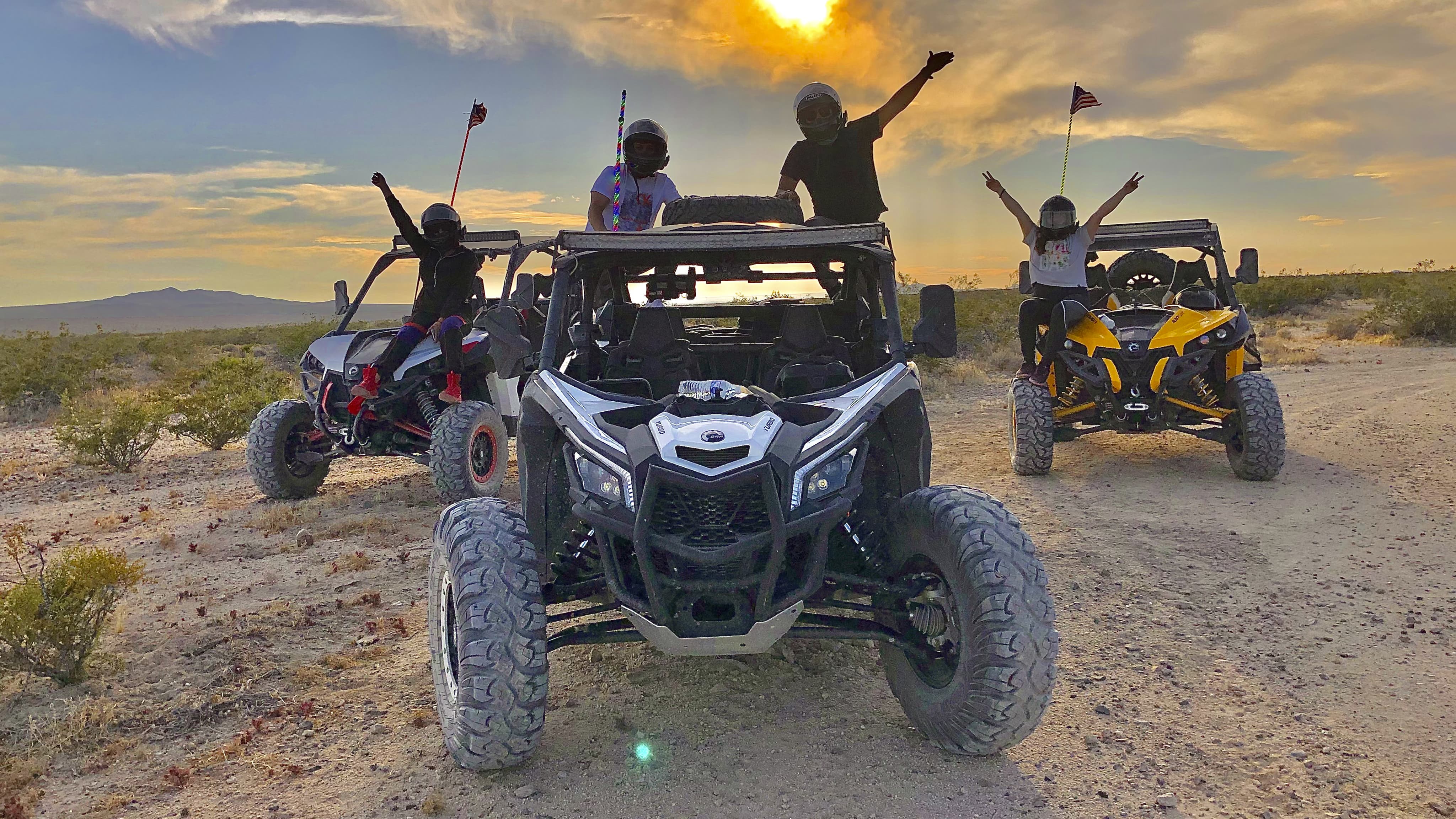riders in the desert