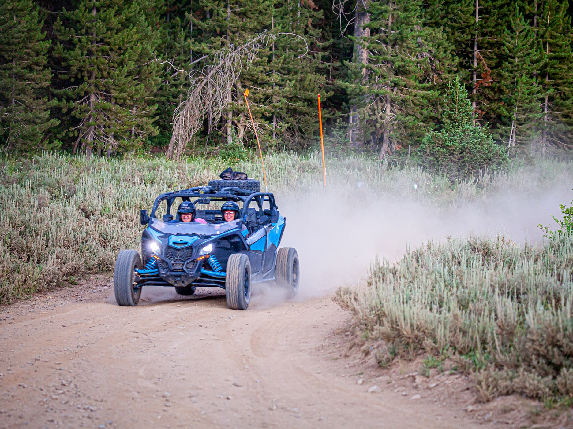 Head into the forest of Montebello with a Can-Am Off-Road
