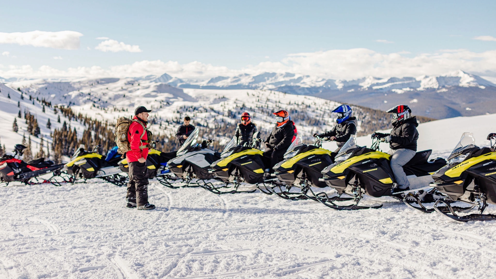 snowmobile tours in colorado