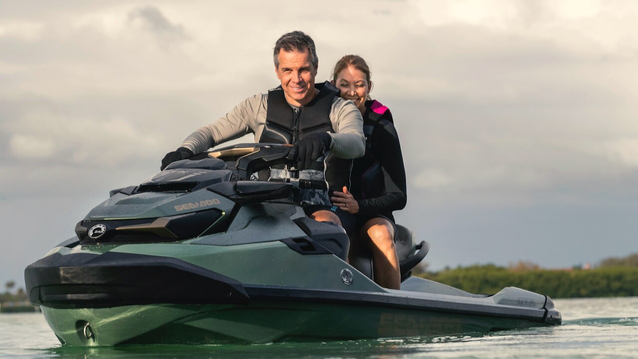Trailer of the 2022 new Sea-Doo personal watercraft lineup