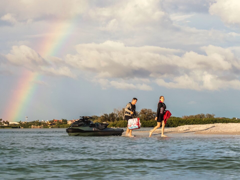 Zip through the waves off St. Pete Beach, FL