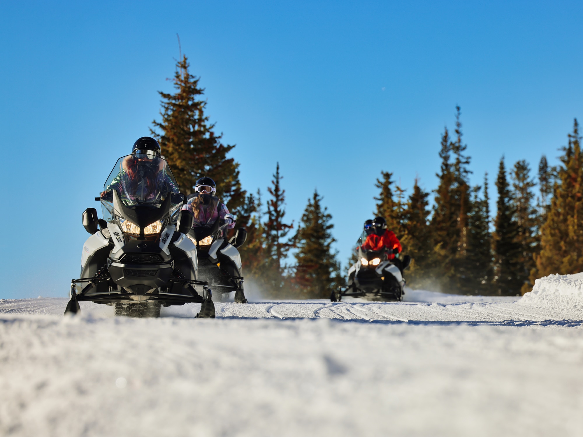 Take the lead on this Ski-Doo trip in Winter Park, CO