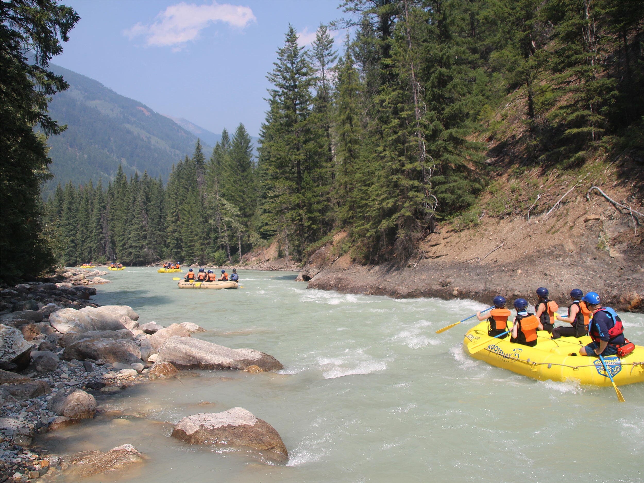 Rafting et conduite hors route VTT/VCC à Panorama, C.-B.